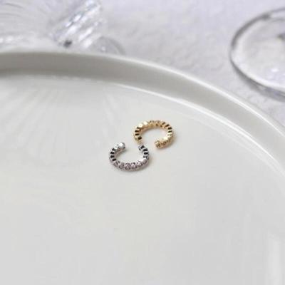 Radodel Cubic Ear Cuff Women's Casual Slim Earrings Bracelet