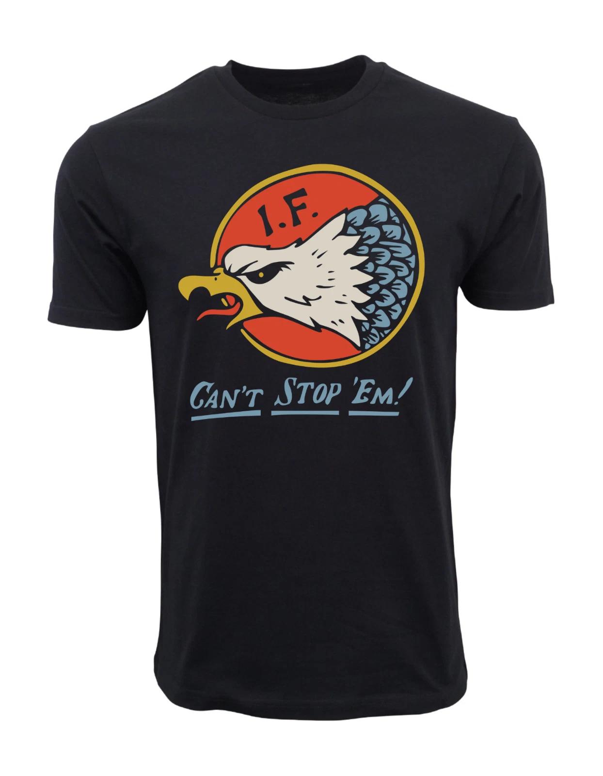 Men s Casual Graphic IRON FIST CANT STOP EM MENS GRAPHIC T SHIRT T-... S
