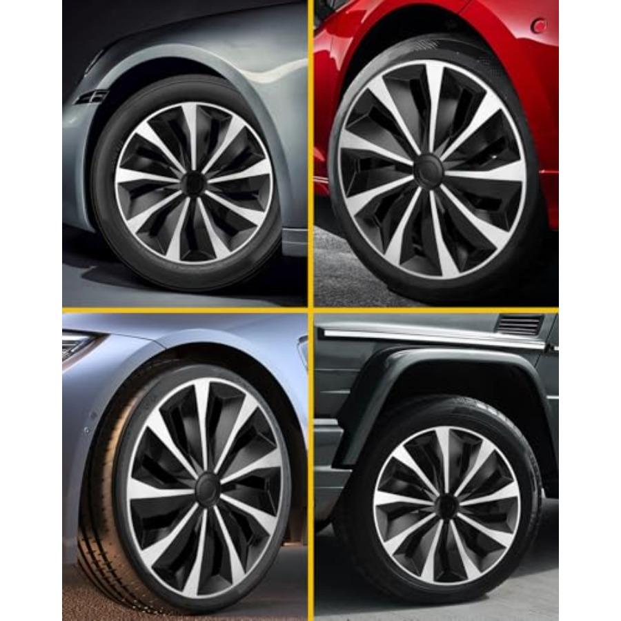 Hubcap Wheel Covers Hub Caps 4 Sier Universal Wheel Rim Cover R Stylish Car Decor Wheel Covers for Camry Nissan Mazda -A1