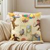 CCurious George Pillow Kids Cartoon Cushion Cover Pillowcase Antidustmite living Room Sofa Decor Cushion Room