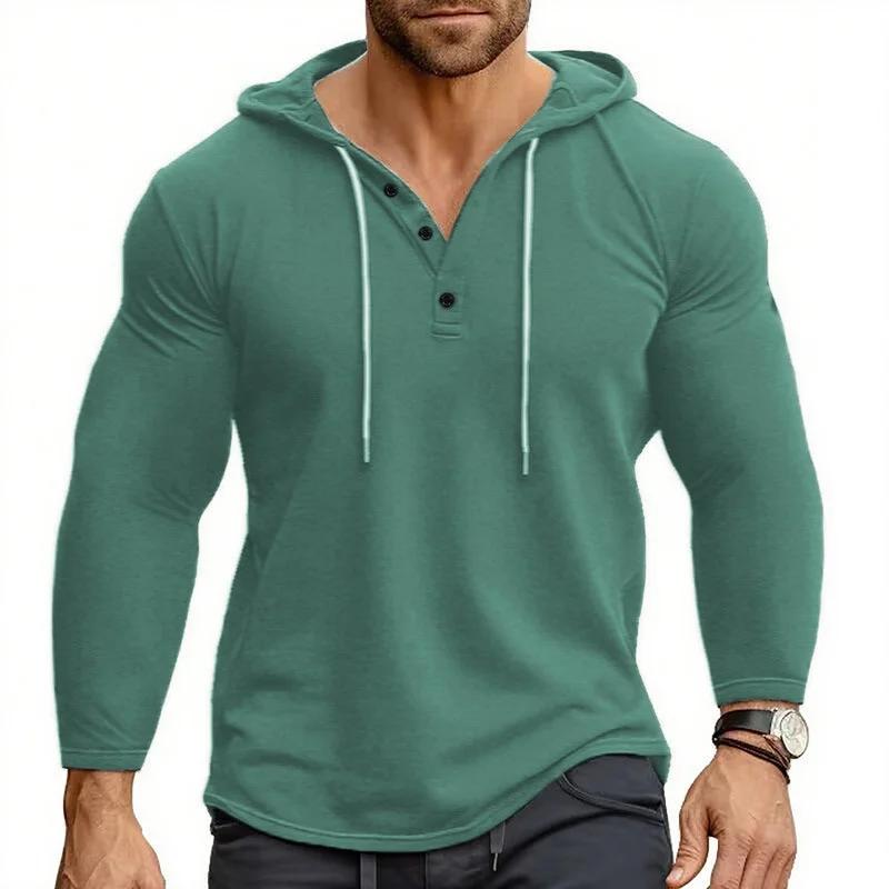 Men's Sports Hoodies Men Thin Style Slim Fit Long Sleeved Drawstring Hoodies Breathability Outdoor Casual Hoodie men Sweatshirts