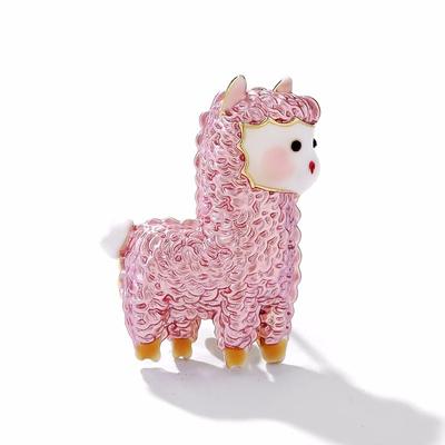 Cute Alpaca Brooch Personality Fashion Sweet Animal *** Pin Anti-Light Sweater Suit Accessories