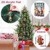 Christmas Countdown Calendar With Dragon Baby Flat Ornaments For Holiday Decor