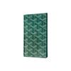 Goyard Grenelle Full-Printed Monogram Flap Pocket Wallet Cowhide Leather Passport Holder  Unisex Green