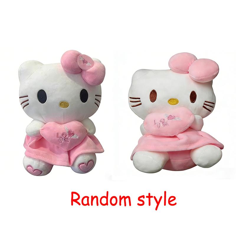 

Плюшевые мягкие игрушки Hello Kitty 25-55 см Милая аниме-мультяшная кукла-подушка Для детей Подарки на день рождения Рождество 40cm
