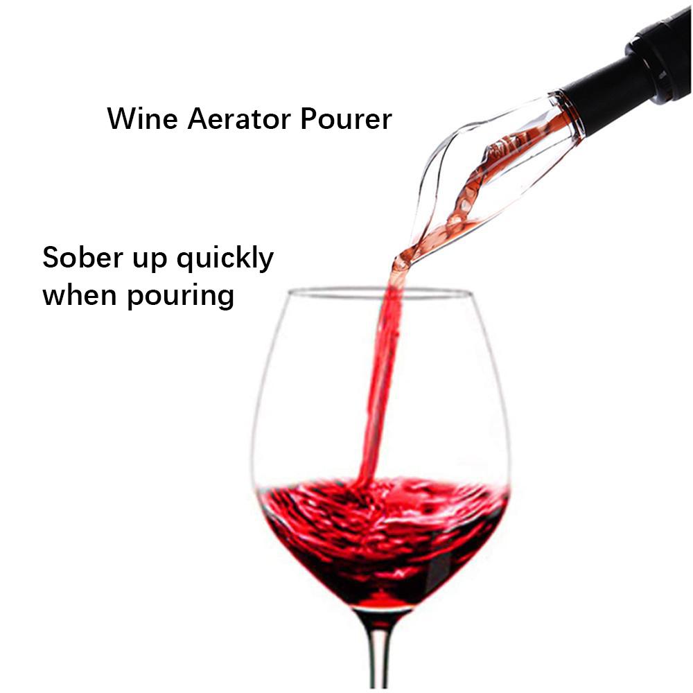 AIKARO Electric Wine Bottle Opener Automatic Electronic Corkscrew (Set with Base)