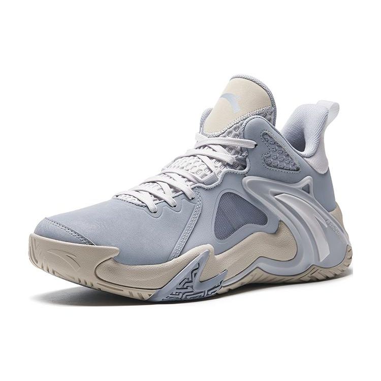 Anta Air Space 4 Látkové Protiskluzové Odolné Nízké Basketbalové Boty Pánské tenisky Modré 912531608SF-1