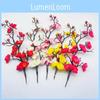 Artificial Plum Blossom Branch With Silk Material For Home Decoration And Gift Giving