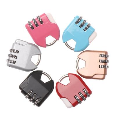 Locker Case Supply Combination Code Luggage Gym 3 Digit Dial Padlock Security Tool Password Lock