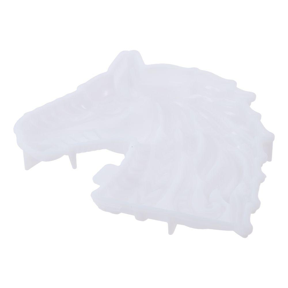 Matrițe de Silicon 3D Cap de Cal Animal Matrițe de Silicon 3D Cap de Cal Matrițe de Rășină Pentru Decorarea Curții