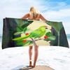 Beach Towel Parrot Oversized Clearance Lightweight Compact Pool Towels, Extra Large Sand Free Super Absorbent Travel Pool Towel