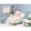 Sylvanian Families Bathroom Set ST Mark Certified for Ages 3 and Up Dollhouse Furniture Toy