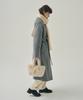 Drawfit Women Hairy Fur Tote Bag [L.Beige]