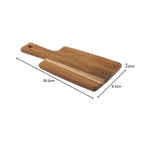 Tramontina Kitchen Cutting Board, 30cm x 15cm, with Handle, Antibacterial, Made in Brazil, 13275/051 TRAMONTINA