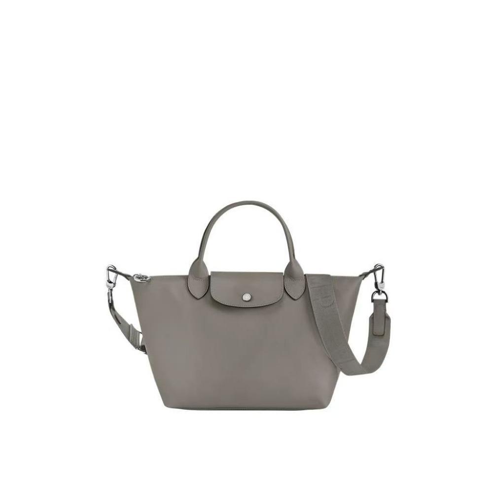 French Longxiang full leather armpit bag adjustable shoulder strap single shoulder crossbody large capacity bag fashionable casual versatile portable