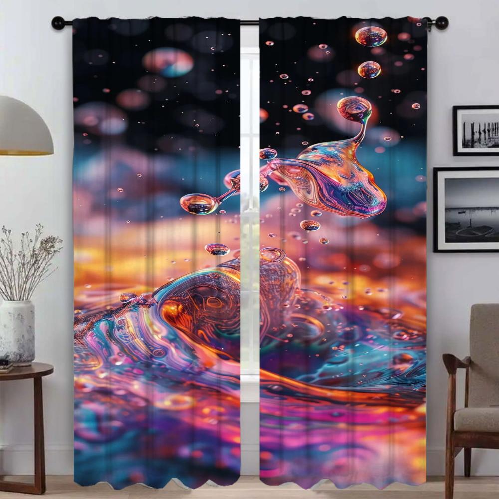 

Раздел Мечта Допамин Цвет Элегантные Шторы для Гостиной Оконные Шторы Домашний Интерьер Шторы 2 Шт. Оттенки Ребенок W60xH90cmx2pcs-CL