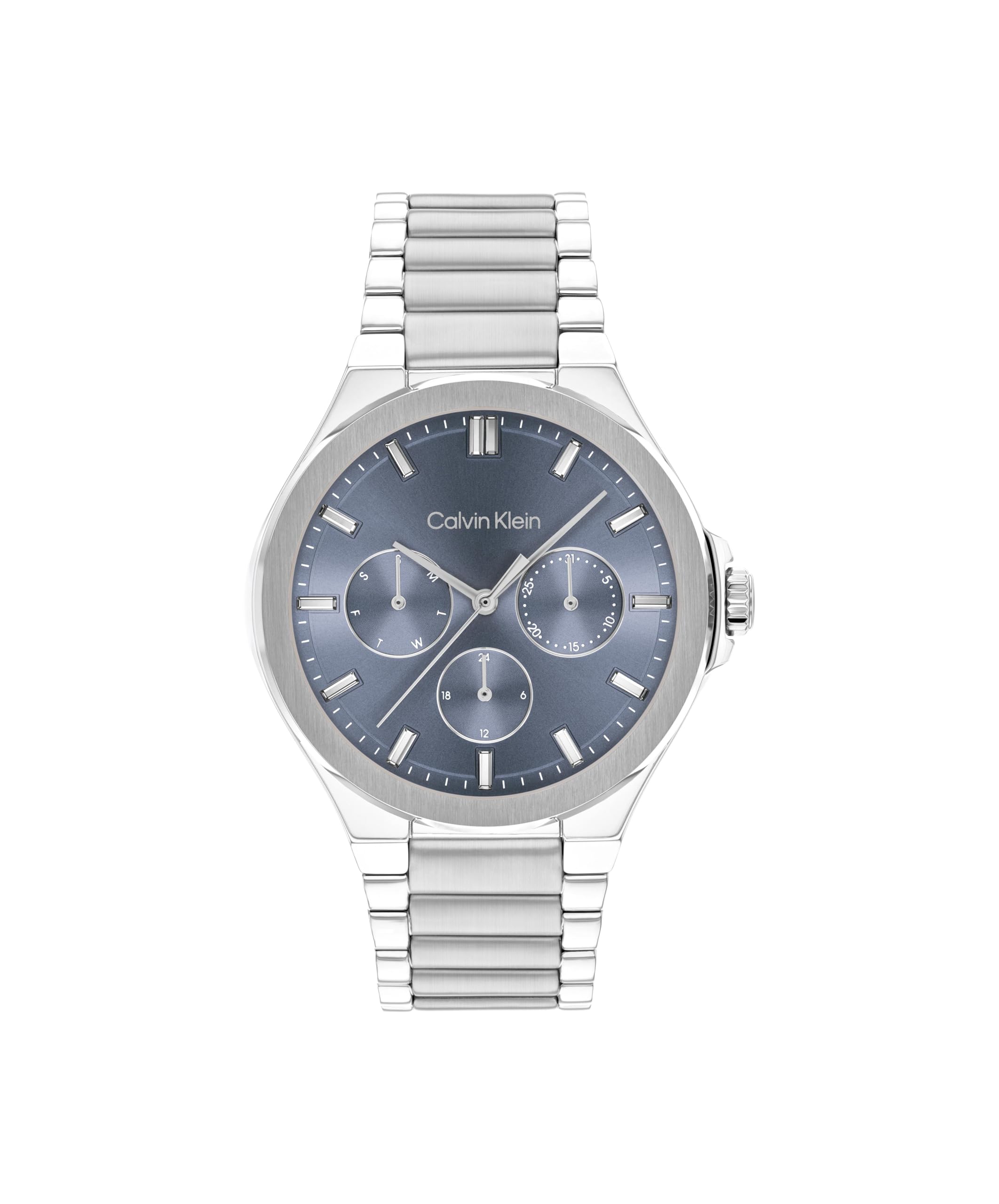 

Calvin Klein VIBRANCY Gray Stainless Steel 25100051 Men s Watch, Dial, Strap, [Authentic] серый