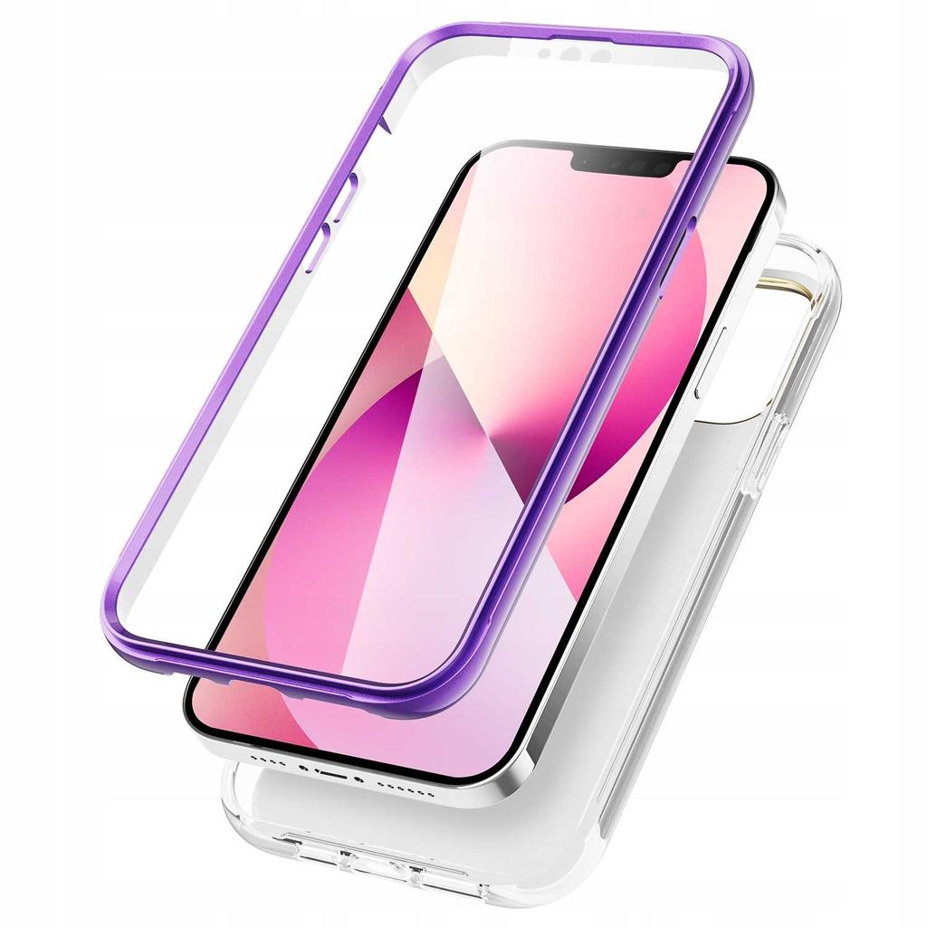 Sc Marble 360 Iphone 13 Pro Max Fioletowy