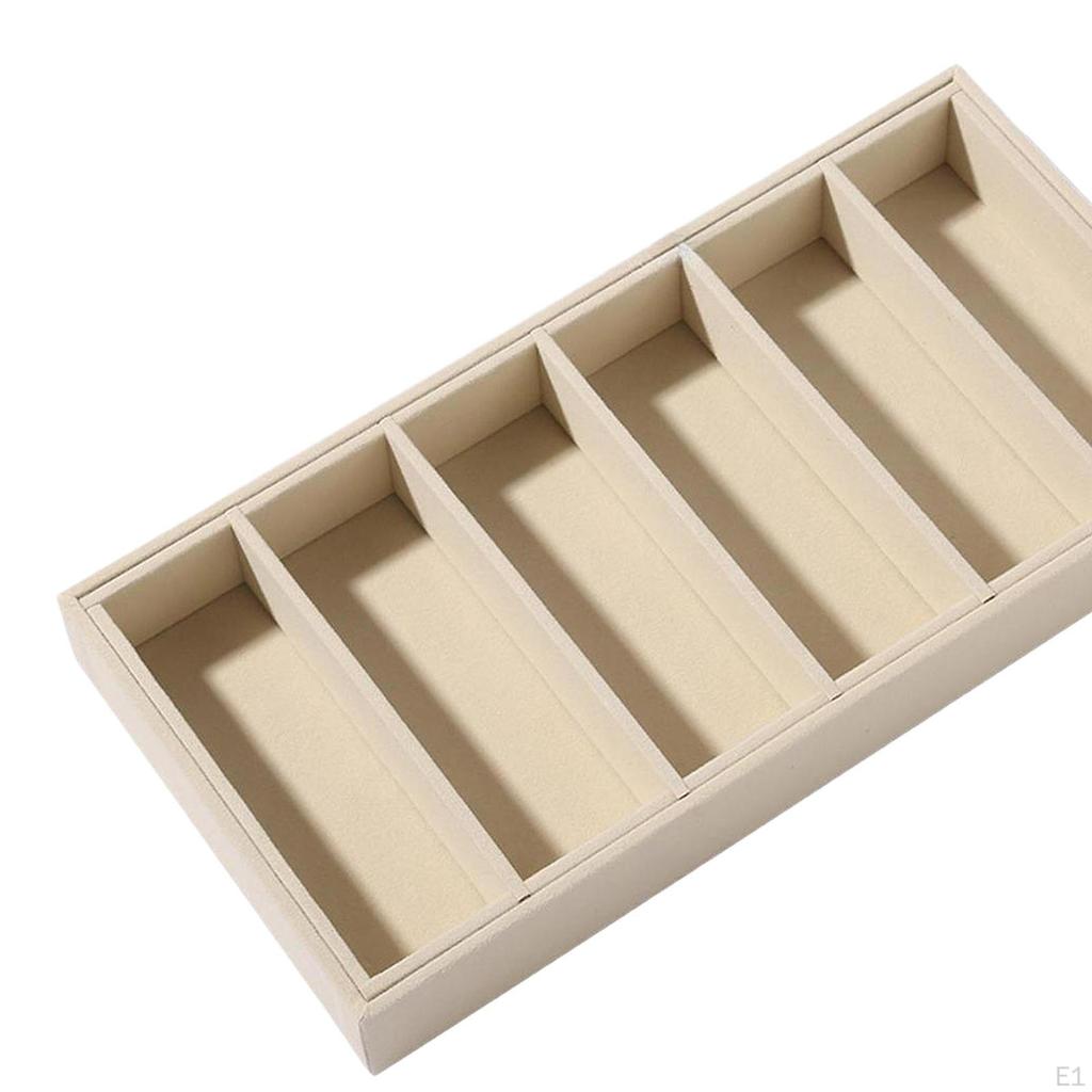 Eyewear Storage Box for Sunglasses And Glasses Display Case with Jewelry Holder