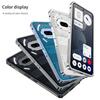 For Nothing Phone (3a) Bumper Cases Metal Frame Heat Dissipation Cover with Lens Protector