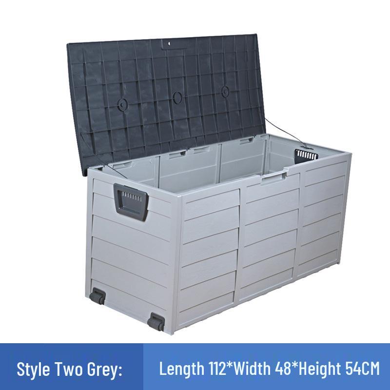 Waterproof Outdoor Storage Shed for Balcony and Garden Tools