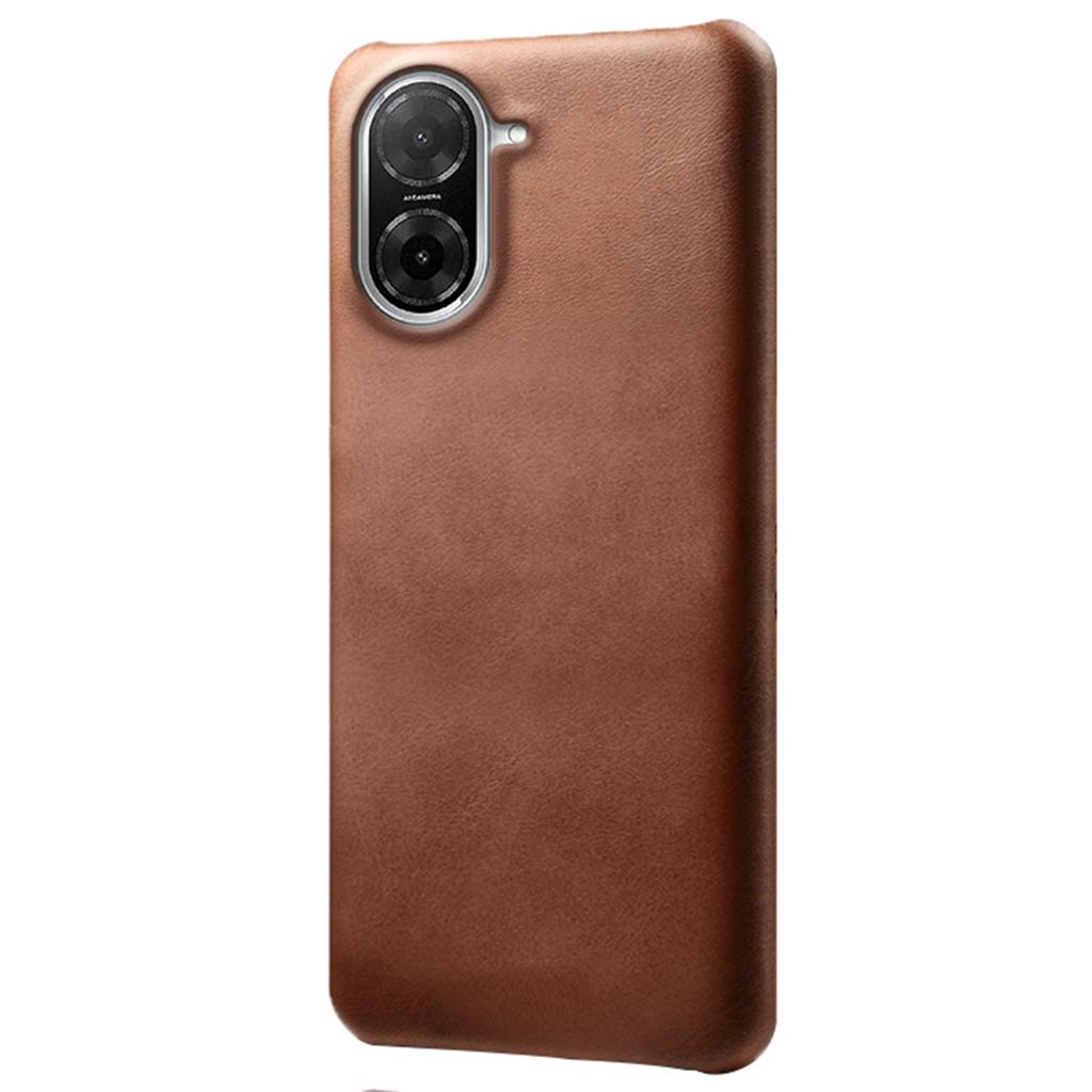 For Xiaomi Redmi A5 4G (171.7mm) Case Calf Texture PU Leather Hard PC Protective Phone Cover