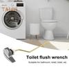 Toilet Flush Wrench Easy To Install Adjustable Holes Toilet Handle Optimal Flushing Toilet Tank Replacement Parts