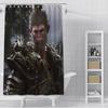 Spiel Black Myth Wukong Duschvorhang Wasserdicht Polyester Stoff Farbe Bad Vorhänge Home Badezimmer Dekor Vorhang Mit Haken