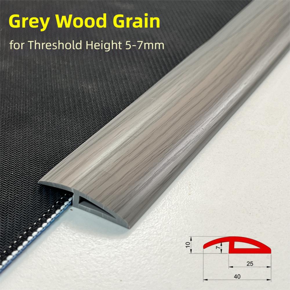 Carpet to Tile Floor Transition Strip Wear-resistant Self Adhesive Edging Trim Strip Household Cuttable Divider Strip Doorway