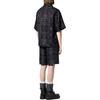 Louis Vuitton Printed Short-Sleeved Silk Shirt 1AFWS9