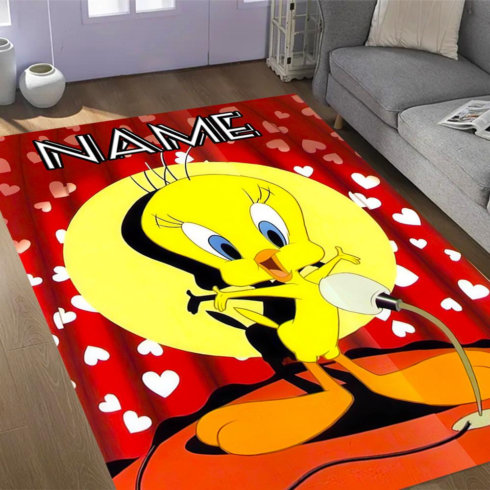 Looney Mad Scientist's Experiment Customize Your Name Floor Mat Suitable for Dormitory Living Rooms Foyer Outdoor Antislip Carpet Decorate Offices