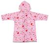 Skater Kitty and Friends Fits Heights Can be Put on or Removed While Wearing a School Backpack Children's Raincoat, Design, RACO1M, Girls' 110-125cm,