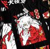 Inuyasha Sesshomaru Tshirt Red Moon Inu Yasha Kawaii Anime