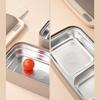 Bento Boxes Double Layer Student Food Storage Container Keep Warm Sealing Boxes 304 Stainless Steel Lunch Box for Office