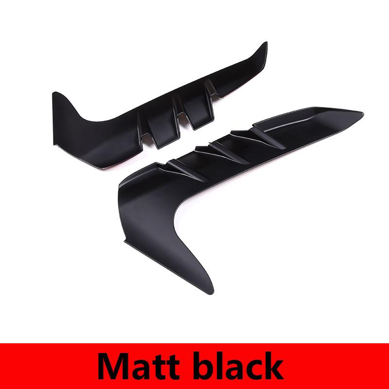 For Subaru BRZ  For Toyota GR 86  ABS Matt Black Car Fender Side Air Vent Outlet Cover Trim Sticker Car Accessories