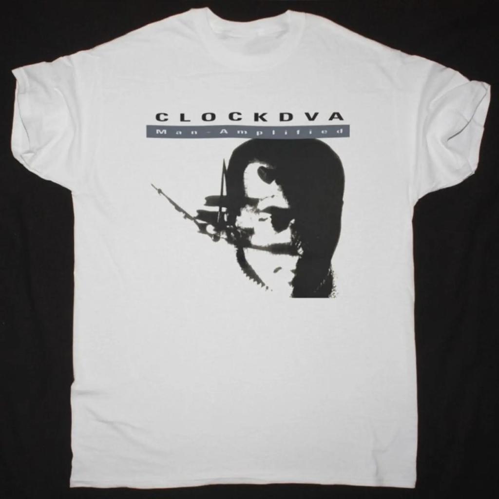 Clock Dva Unisex Amplified New White T Shirt Vintage Versatile Fashion Comfortable Unisex Slightly Top For Everyday Wear
