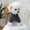 Pet Circle Pet Clothes, Dog Clothing, White Body Plush Baby, Ash Sweatshirt