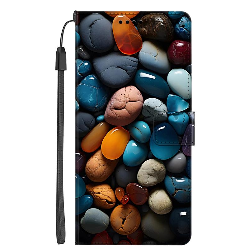 Leder Klapphüllen Für Honor 90 Lite 5G Hüllen Honor90 Portemonnaie Buch Kartenständer Schutz Bemalte Handyhüllen Für Honor 90 5G Taschen
