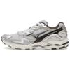Mizuno Wave Rider 10 Comfortable Versatile Running Shoes Men sneakers Silver White D1GA261D06