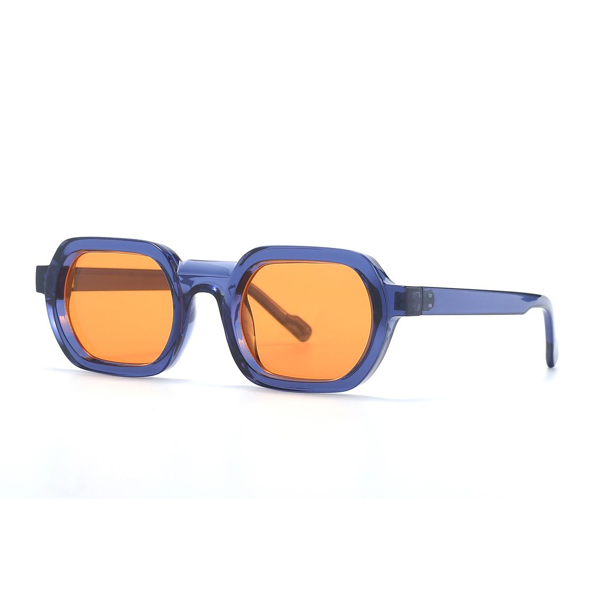 

Ins Popular Women Square Sunglasses Retro Men Tinted Shades UV400 as picture