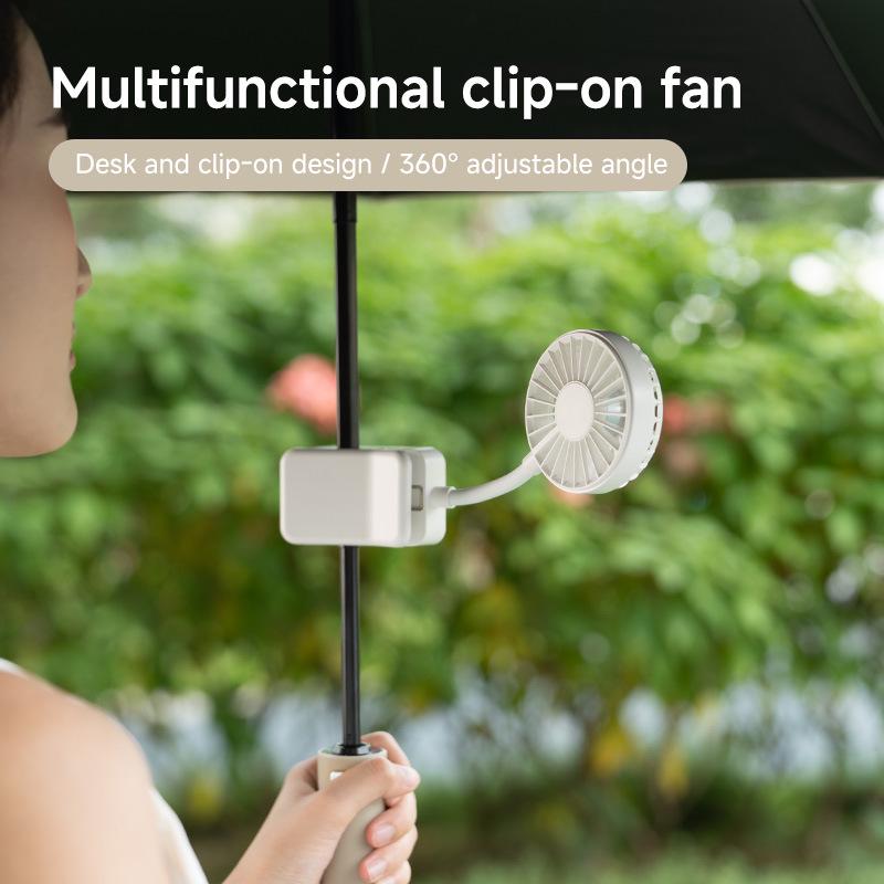 2026 Multi-functional Mini Clasp Fan