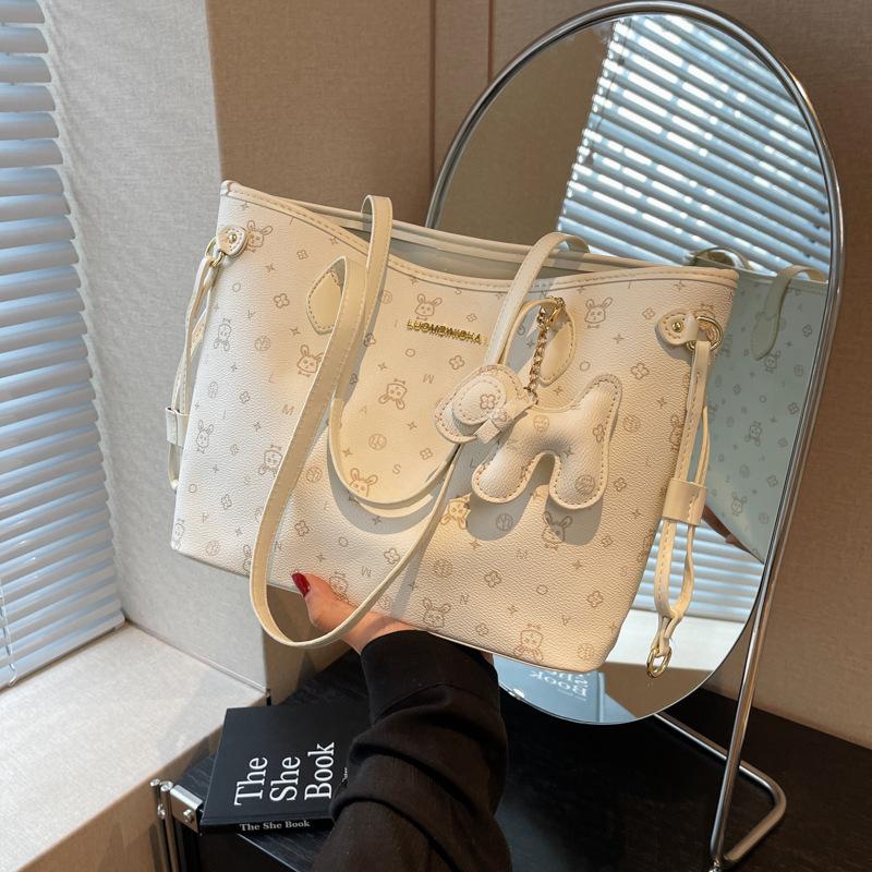 Commuter Tote Bag Women's New Fashionable Large-capacity Shoulder Bag