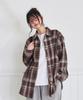 ESCAPEFROM Easy Line Oversized Check Shirt [3 Colors]