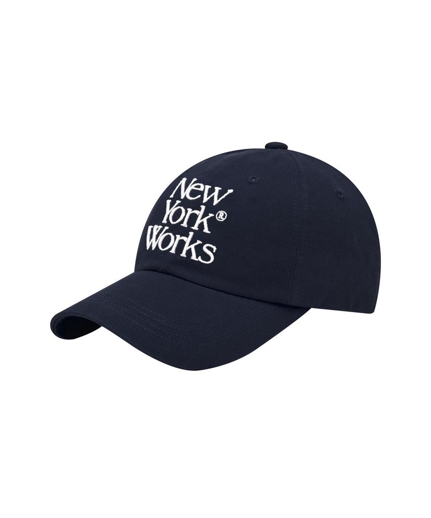 Nyuyogwogseu Mix Logo Ball Cap_ Navy