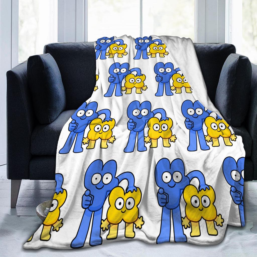 Four and X Blanket Bfdi Fuzzy Awesome Soft Throw Blankets for Coverlet Decoration