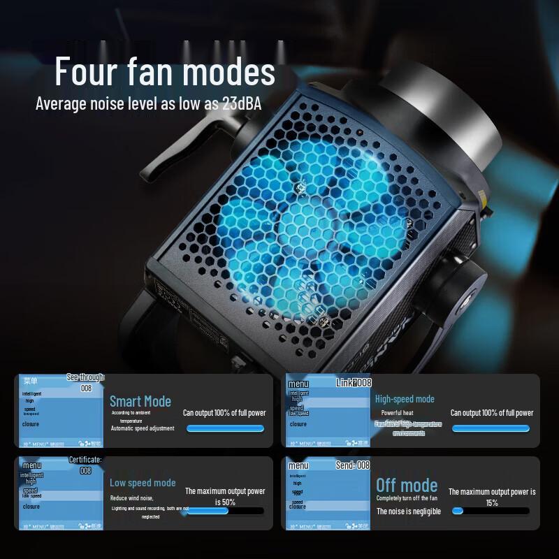 NANLITE Forza 300W II Bi-Color LED Studio Light