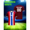 Custom Soccer Jersey With Custom Image, Number And Name, Title Tournament League Competition Kit
