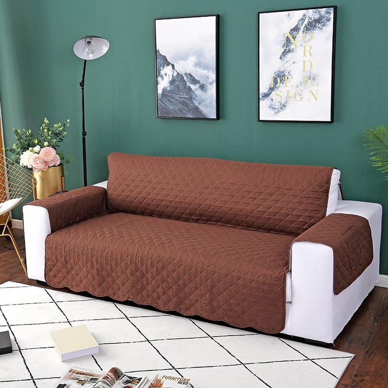 Newly Upgraded Pet Sofa Cushion Sofa Protective Cover with Two Pockets