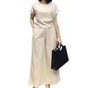 Plus Size Solid Color Short-Sleeve Sports Suit for Spring & Summer