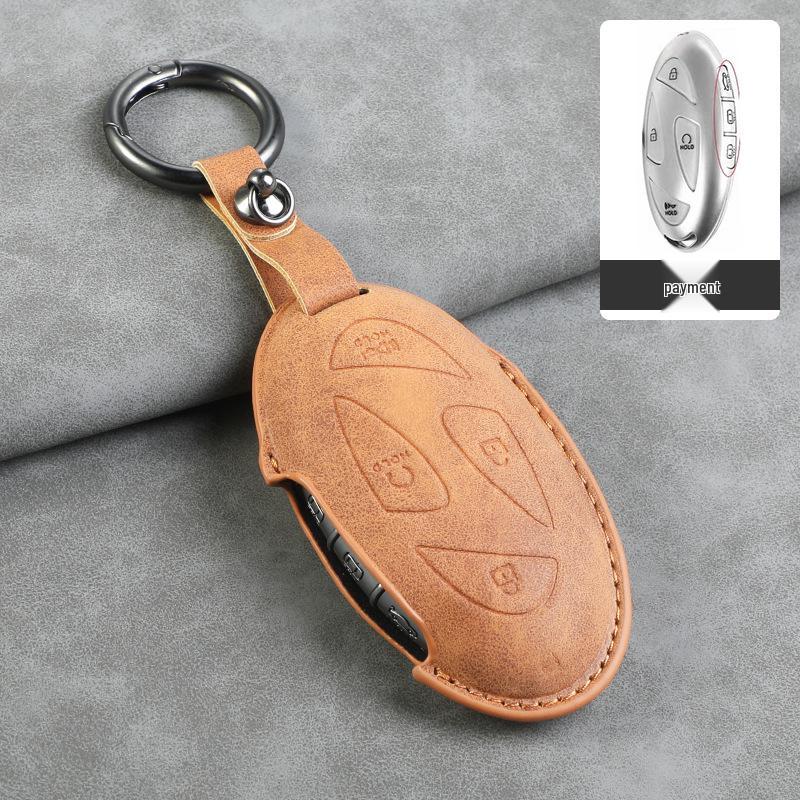 Sheepskin Key Case for Hyundai Elantra, Tucson, ix25, ix35, and More